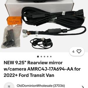 Ford In-Mirror Video System - Black